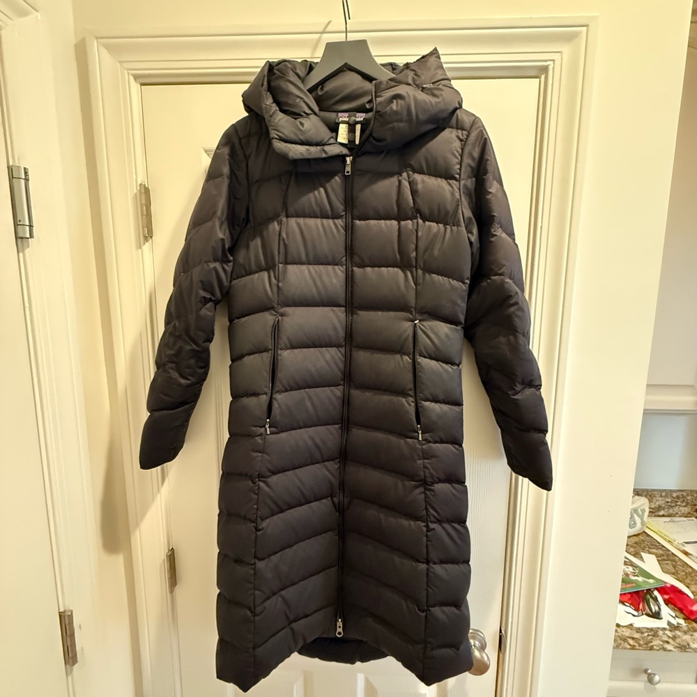 Patagonia Women's Downtown Loft Black Long Puffer Jacket